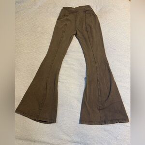 Urban Outfitters Black Seam-Detail Pants